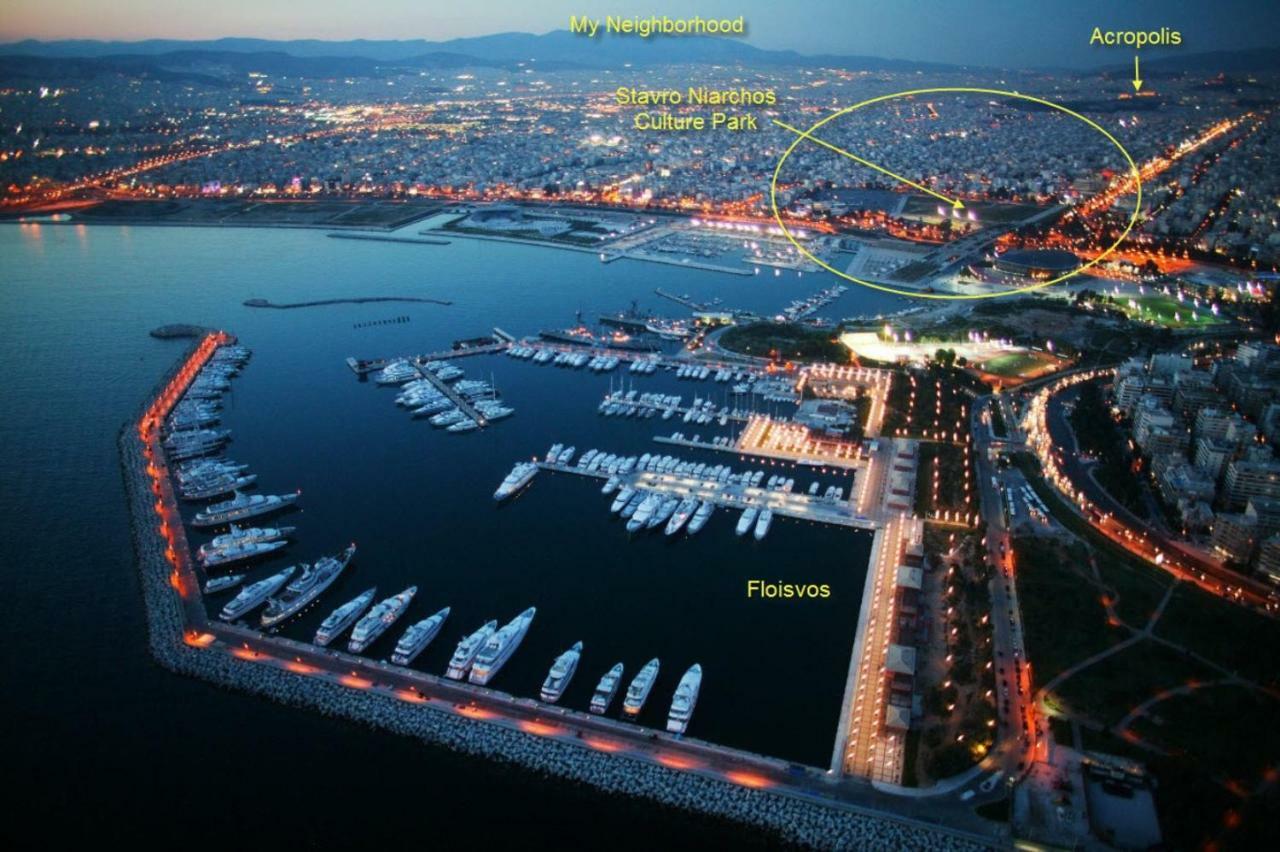 Apartment Near Stavros Niarchos Park & Acropolis Ateny Zewnętrze zdjęcie